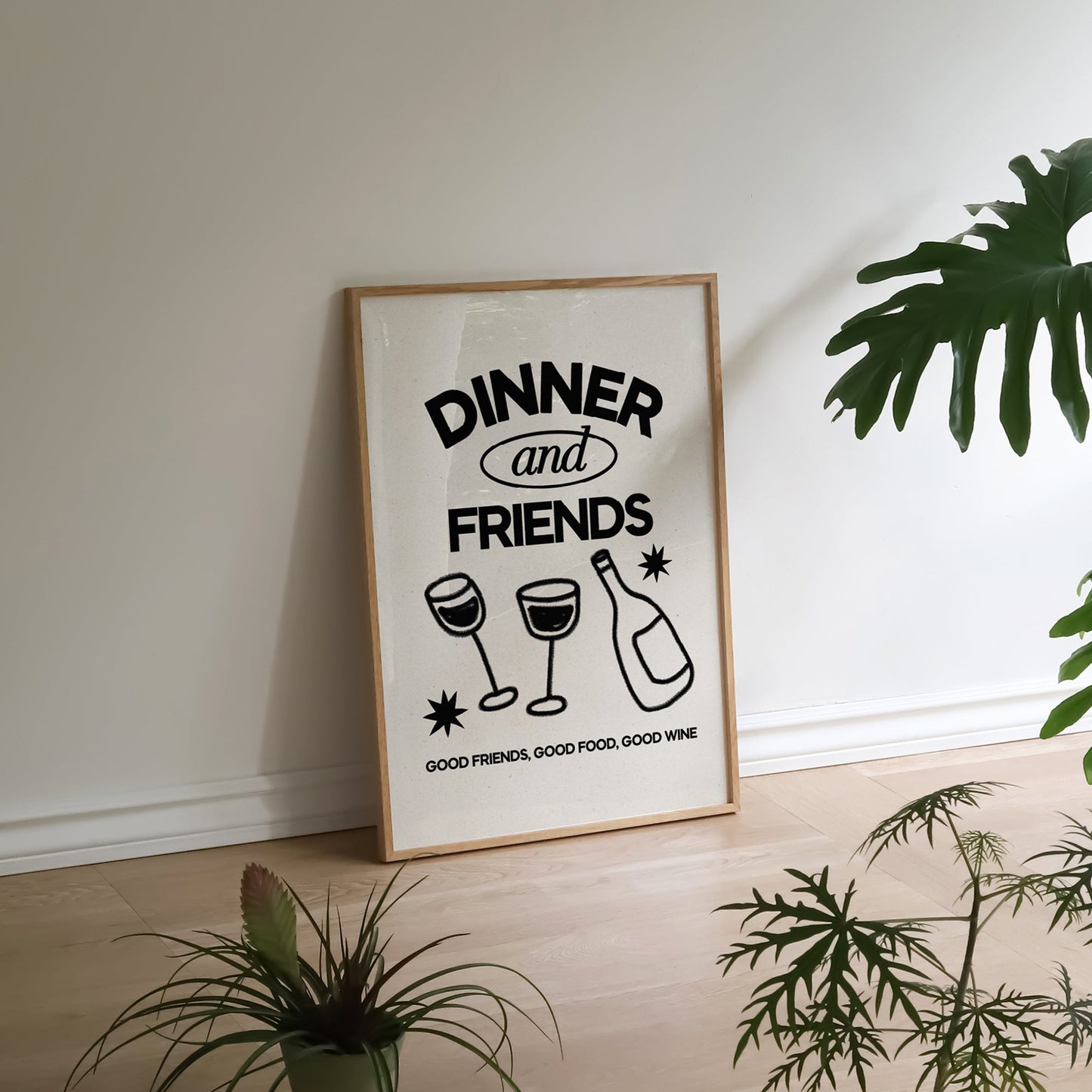 Dinner & Friends Print