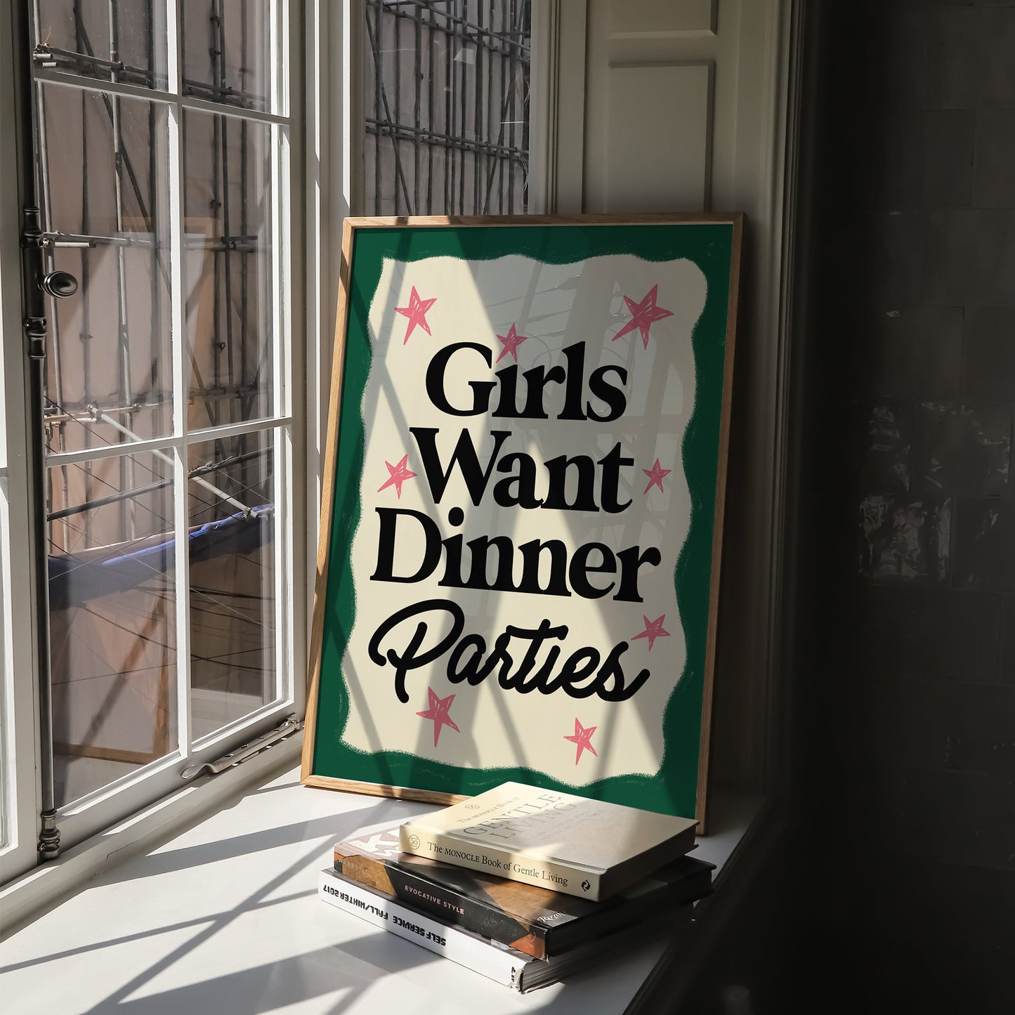 Girls Want Dinner Parties Print