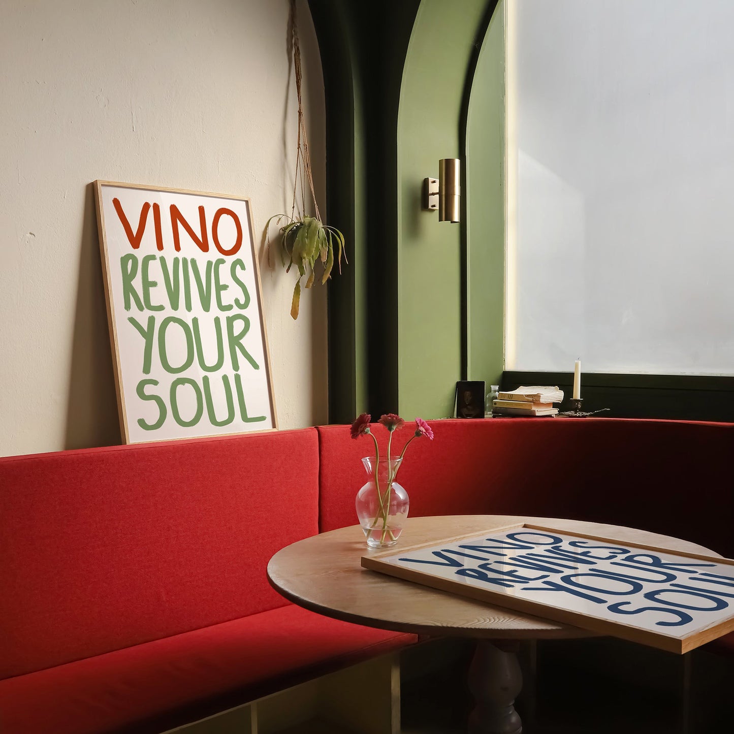 Vino Revives Your Soul Print