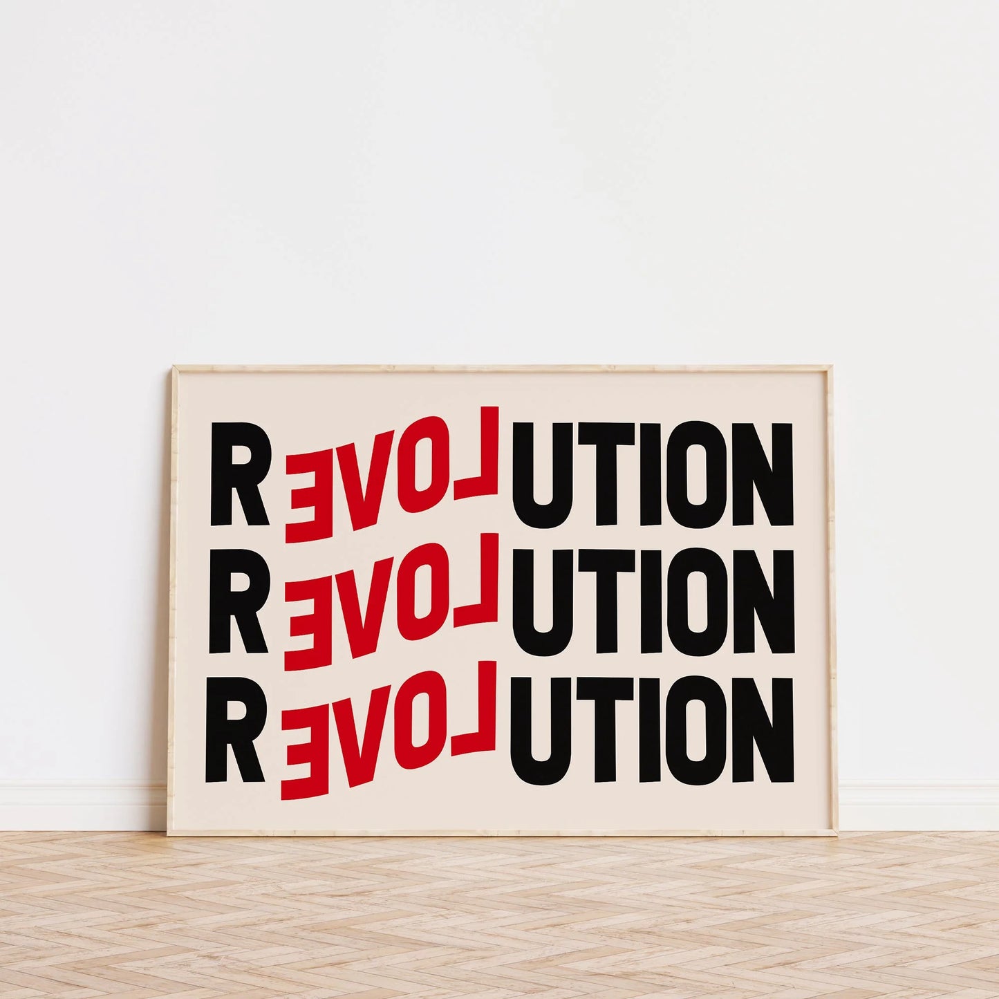 SECONDS Revolution Print