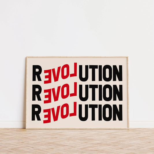SECONDS Revolution Print