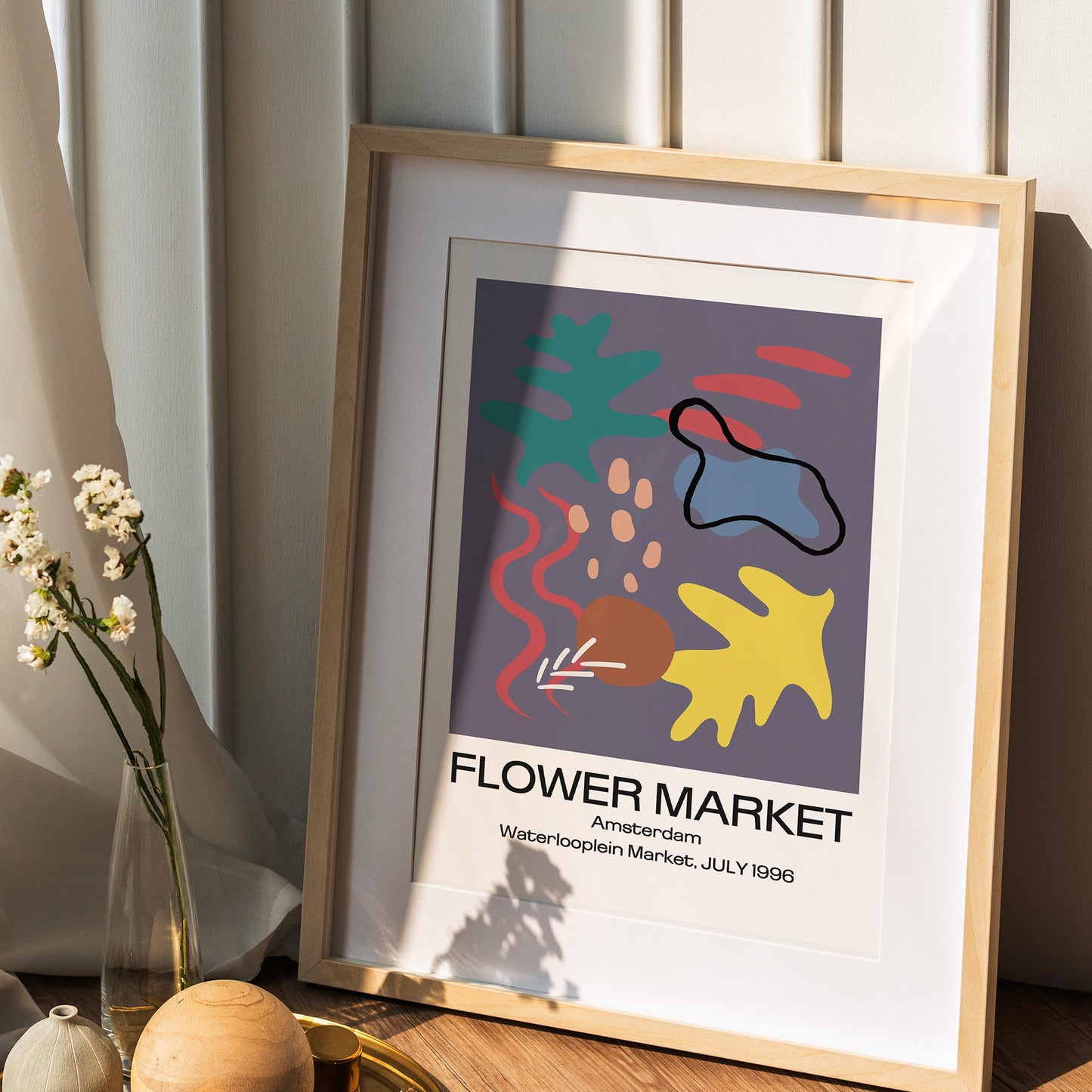 Flower Market Amsterdam Print #4