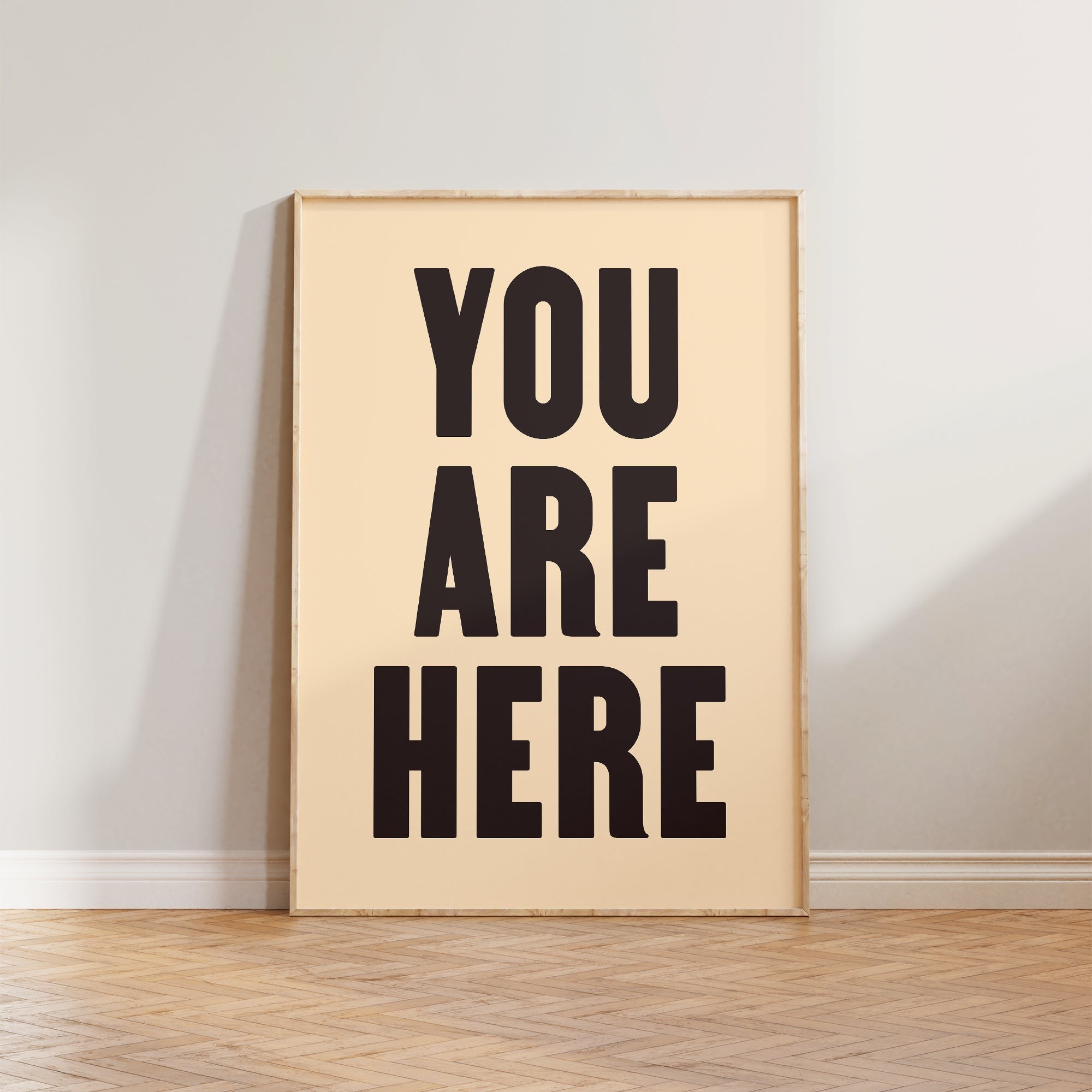 You Are Here Print – Lune Club