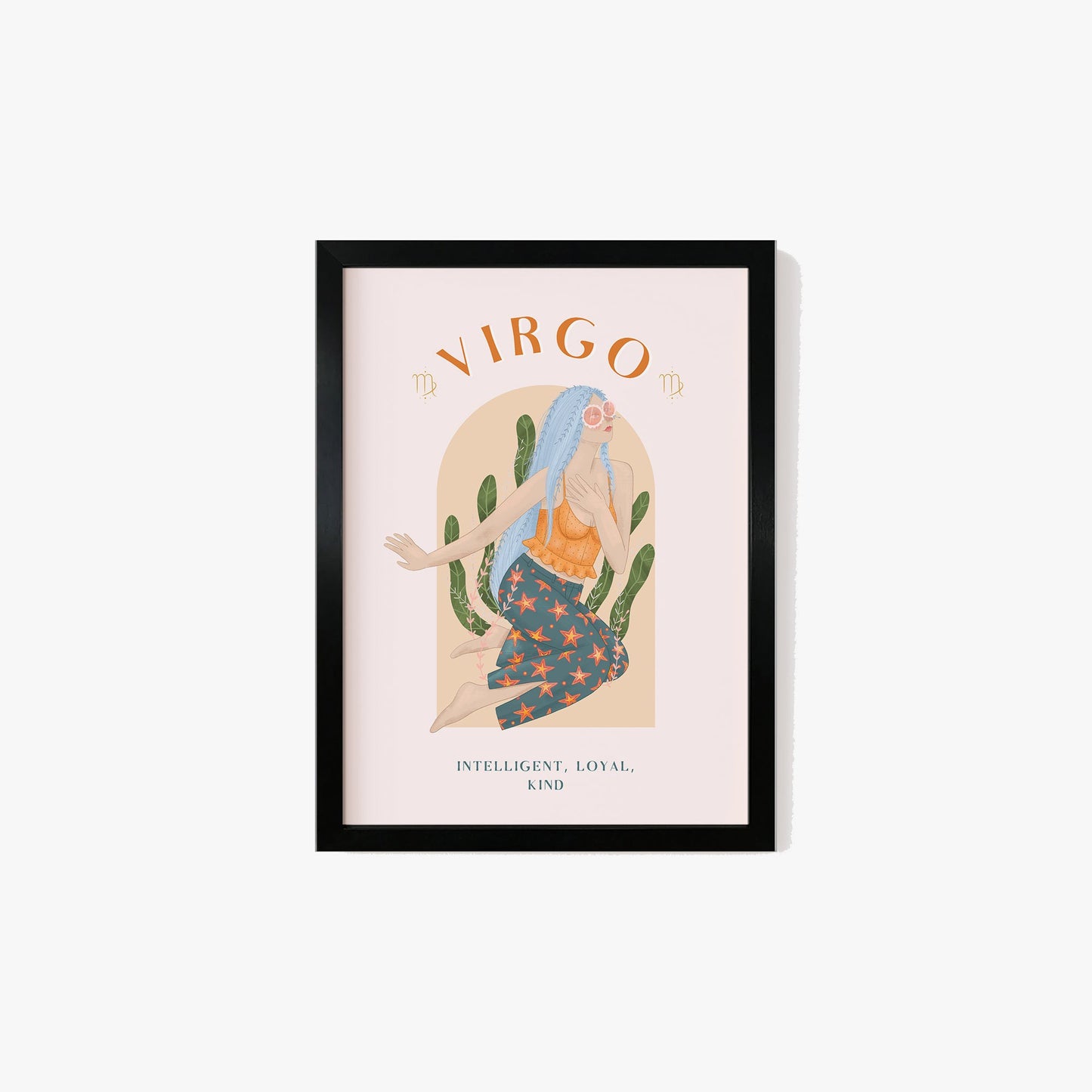 Virgo Illustration Print