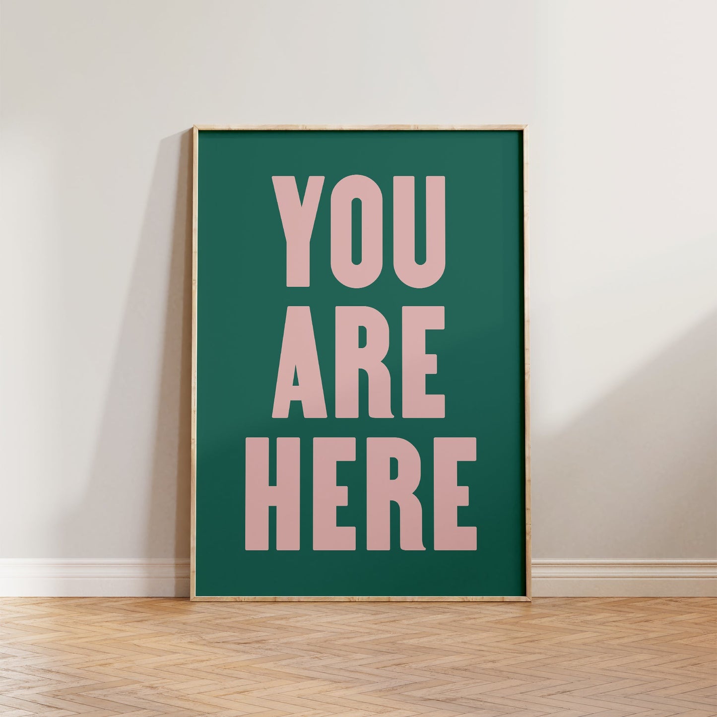 You Are Here Print