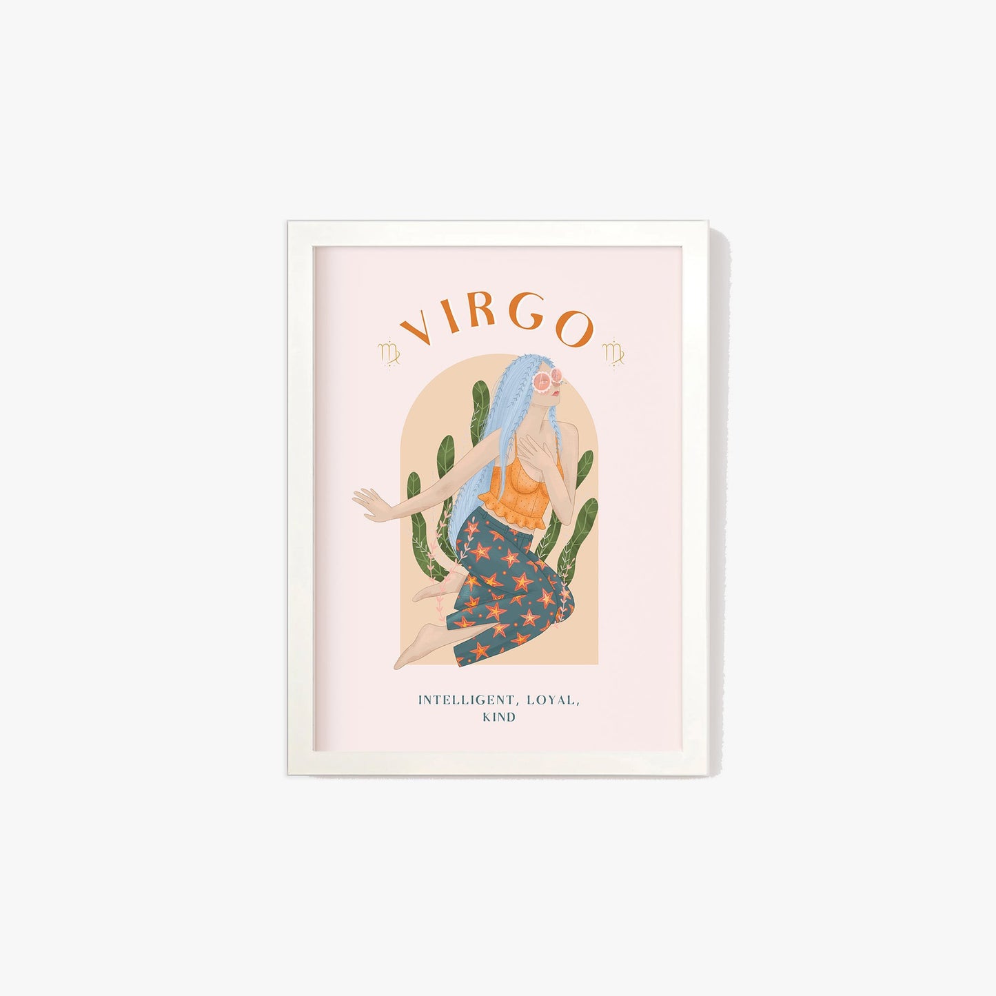 Virgo Illustration Print