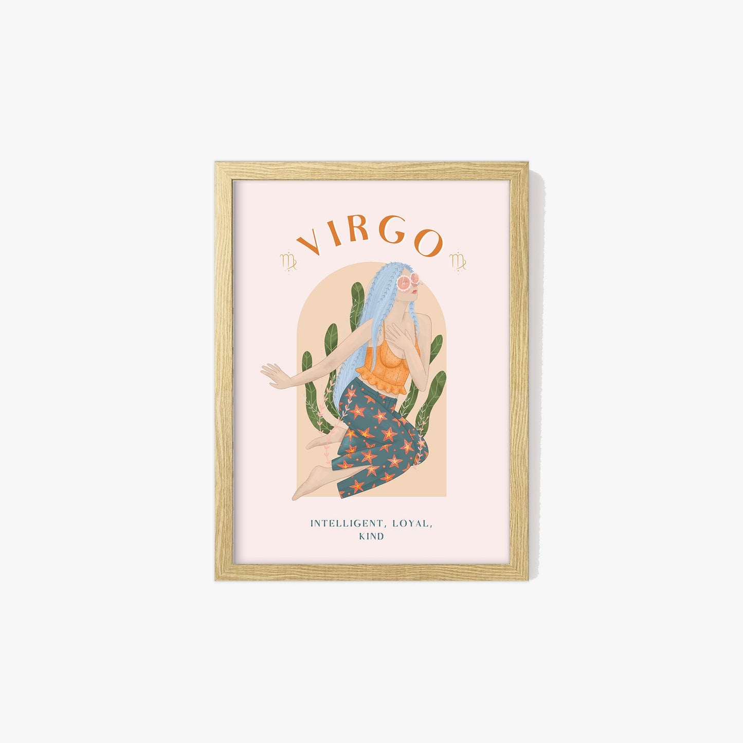 Virgo Illustration Print