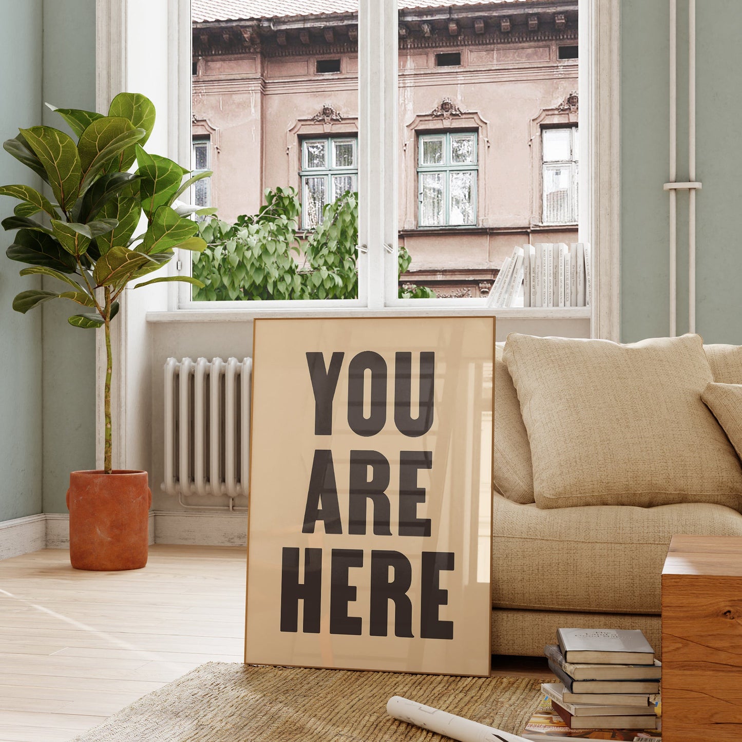 You Are Here Print