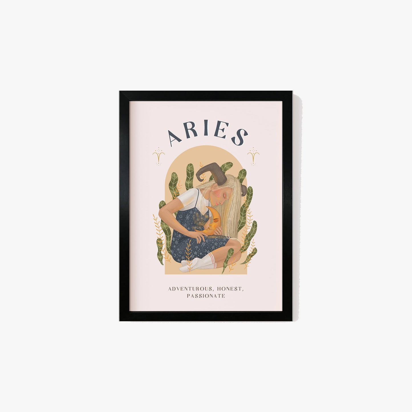 Aries Illustrated Print