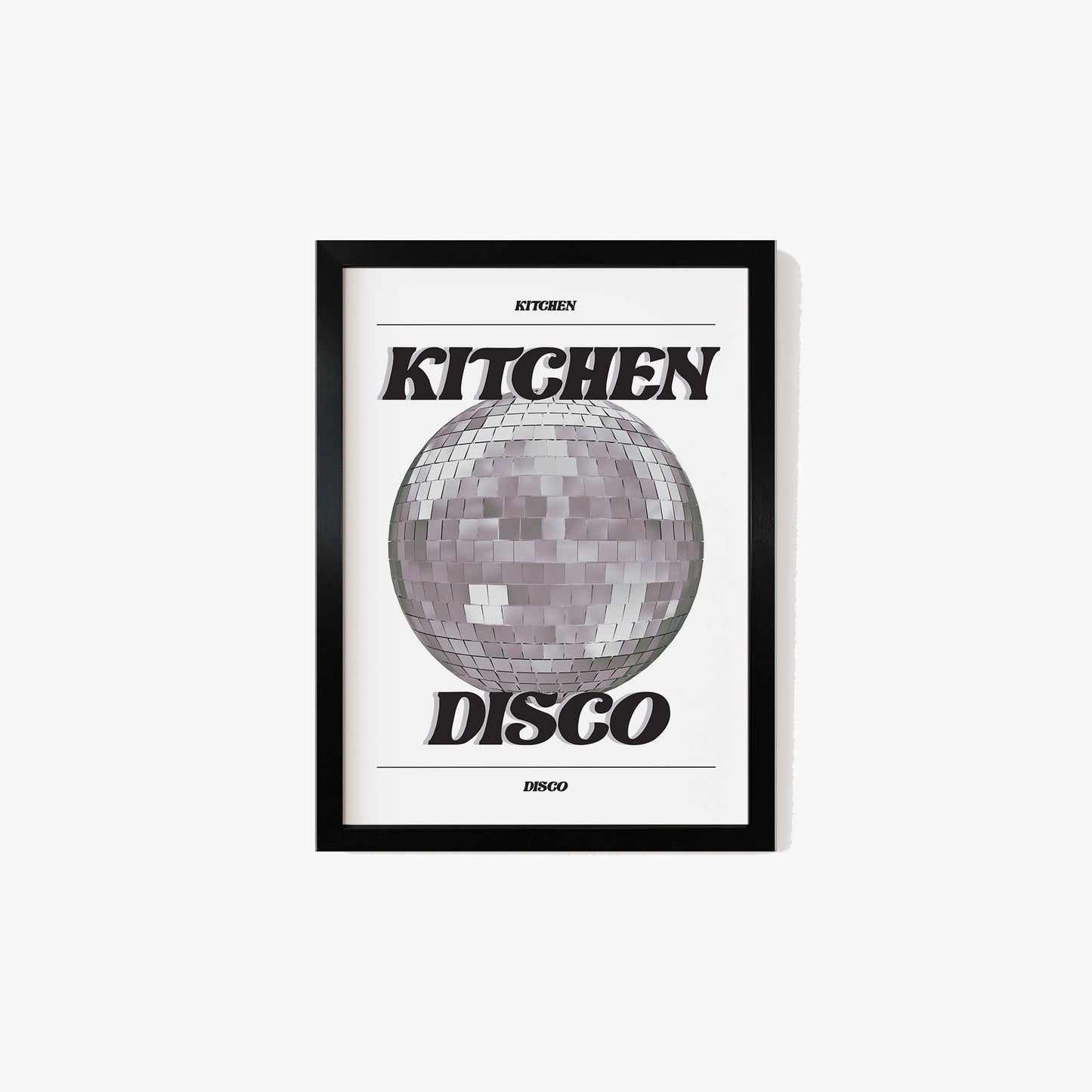 Kitchen Disco Retro Print