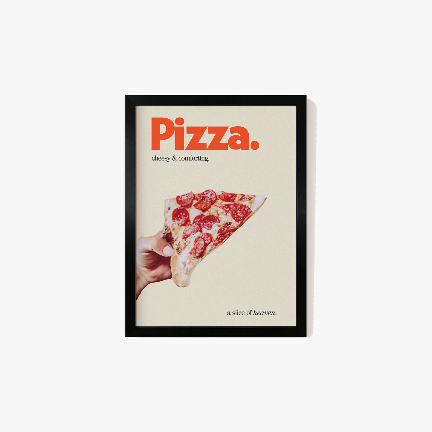 Retro Pizza Kitchen Print