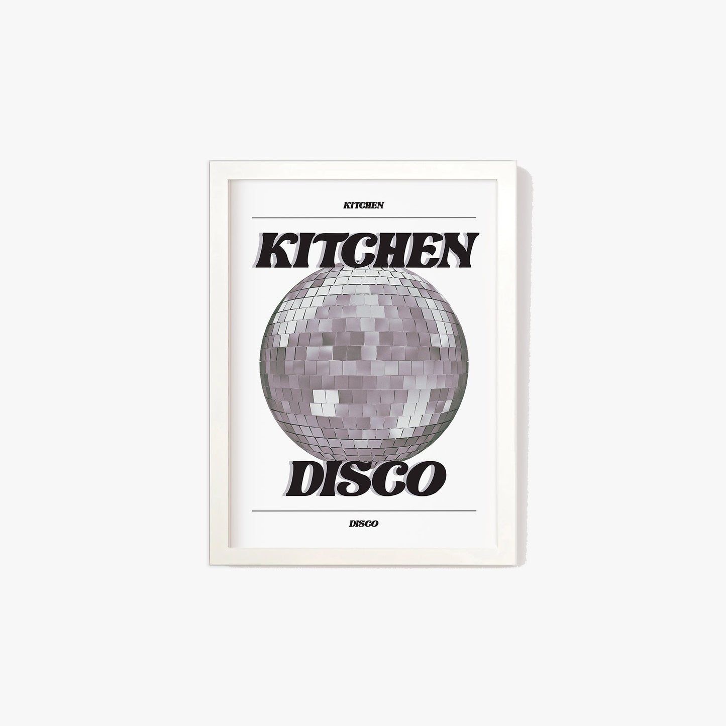 Kitchen Disco Retro Print