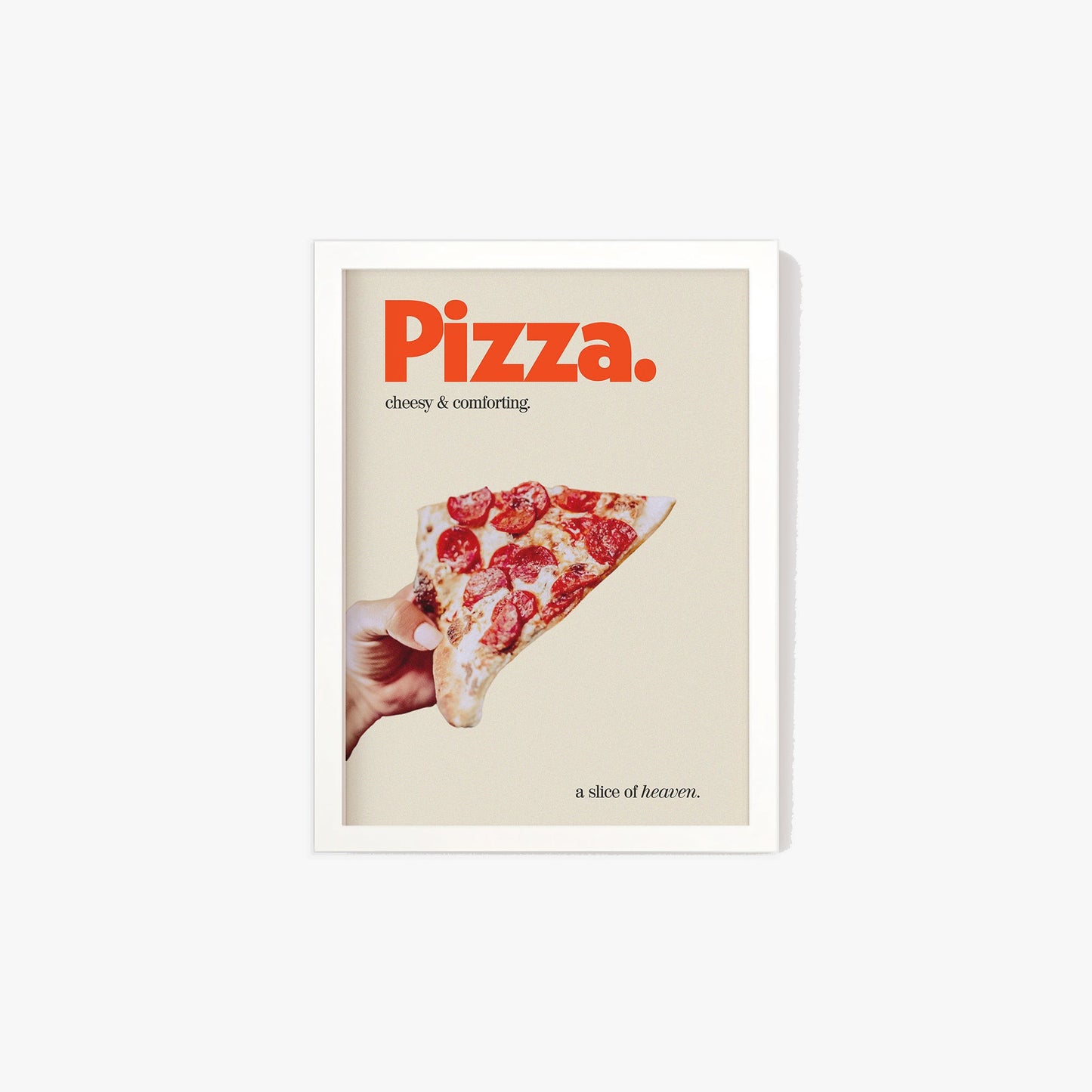 Retro Pizza Kitchen Print