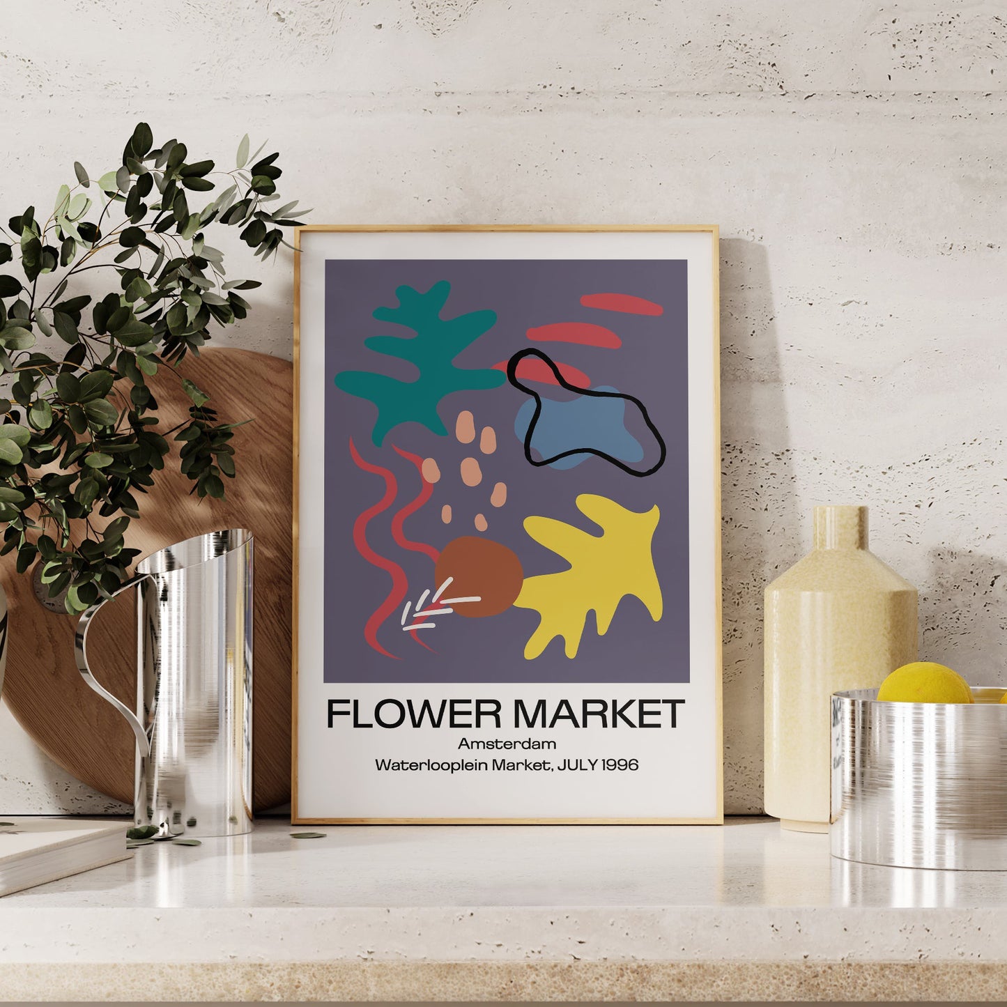 Flower Market Amsterdam Print #4