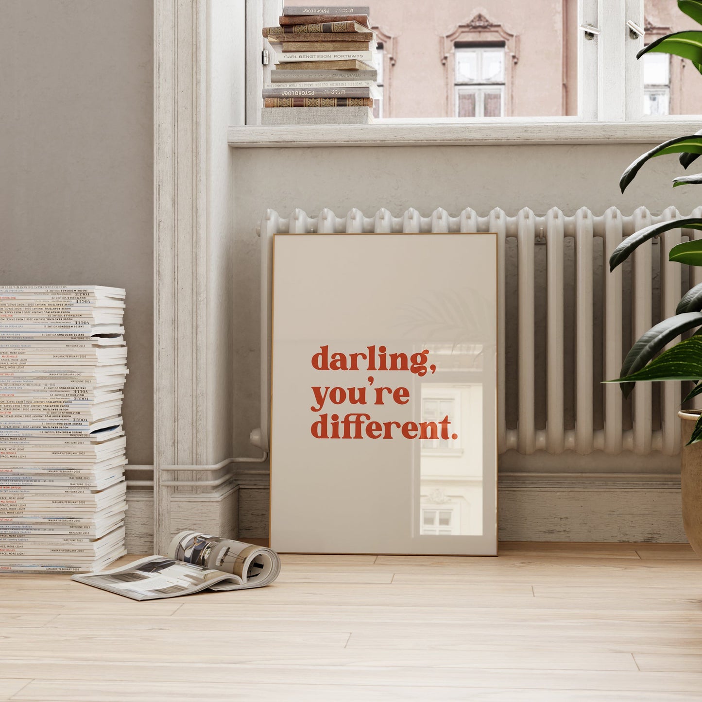 Darling You're Different Print