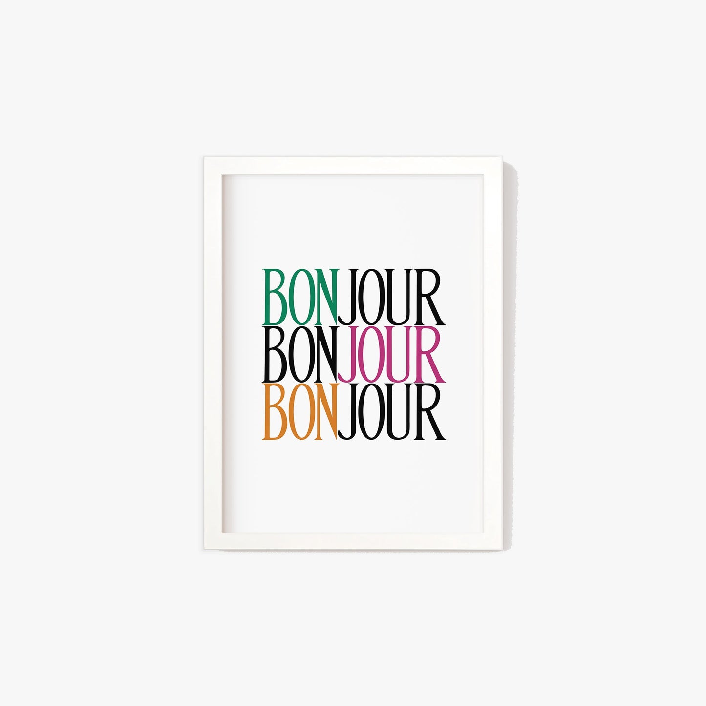 Bonjour Print