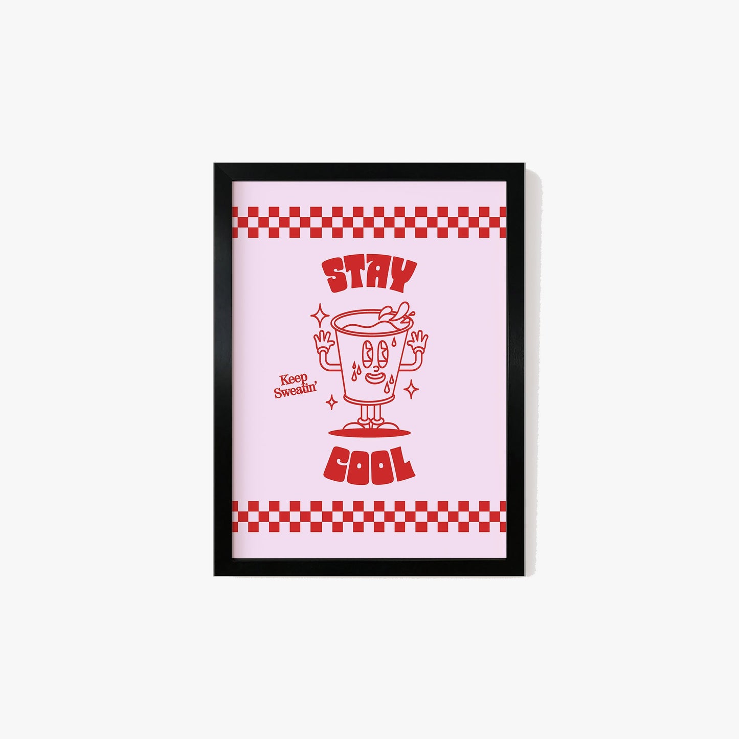 Retro Stay Cool Print