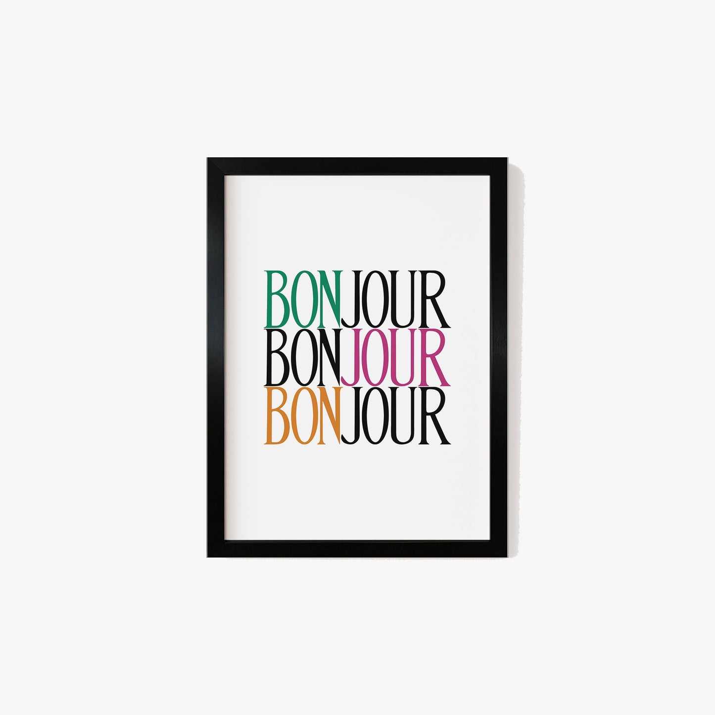 Bonjour Print