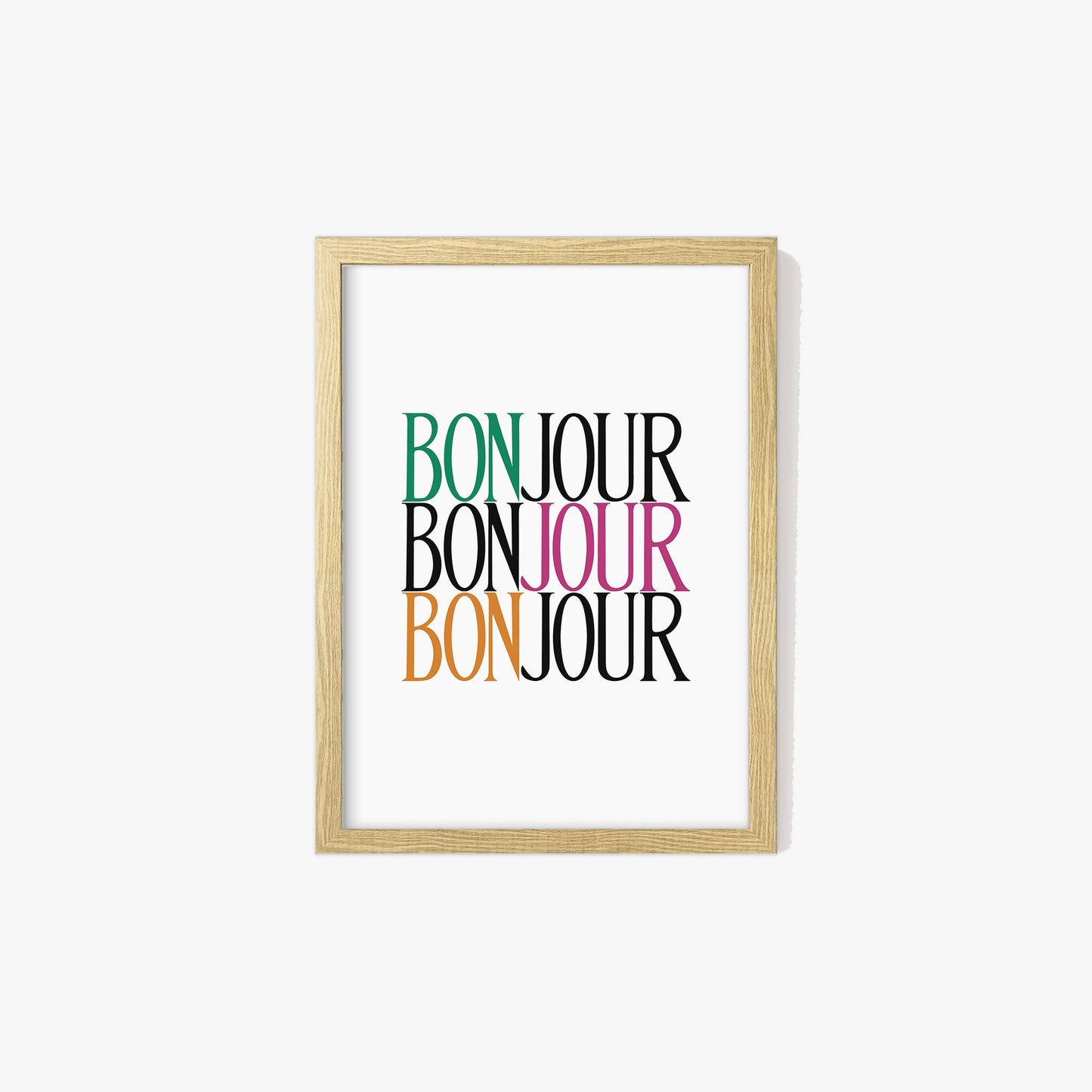 Bonjour Print