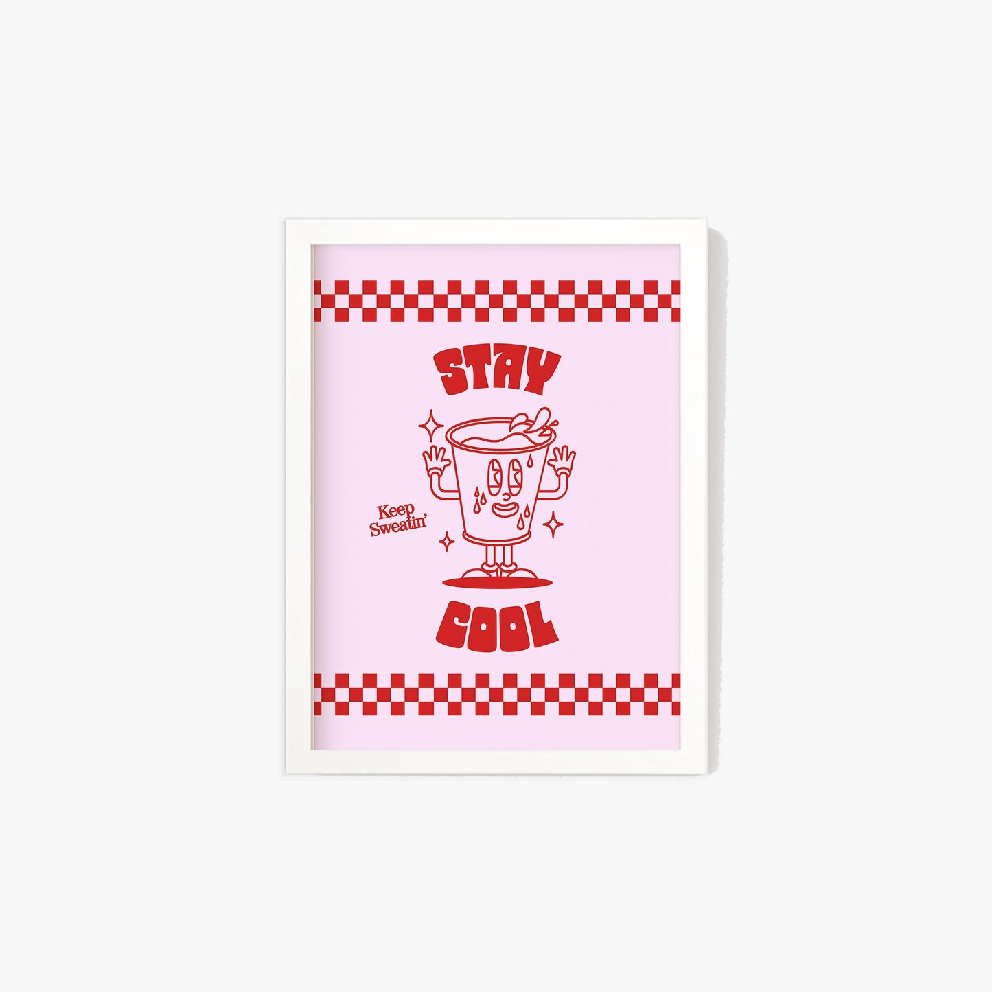 Retro Stay Cool Print