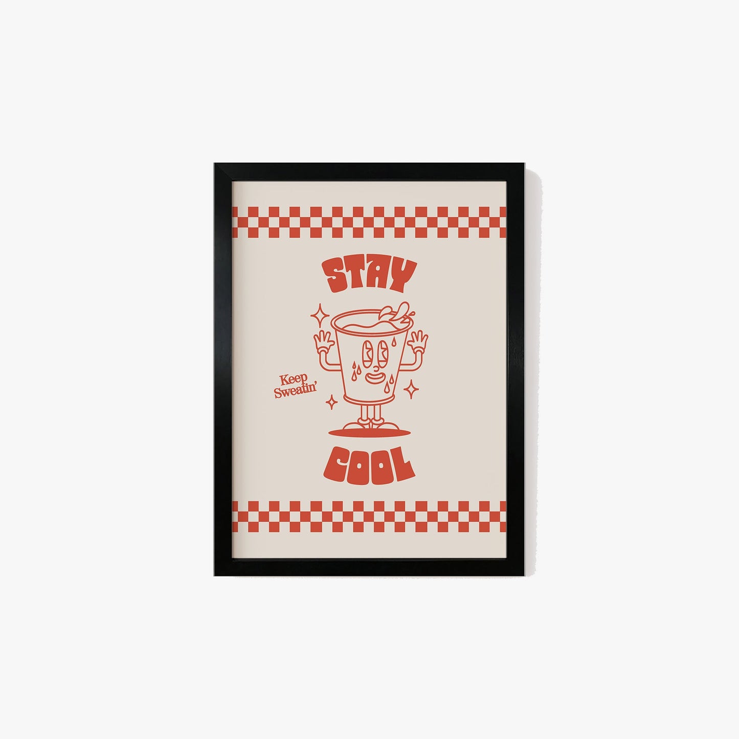 Retro Stay Cool Print