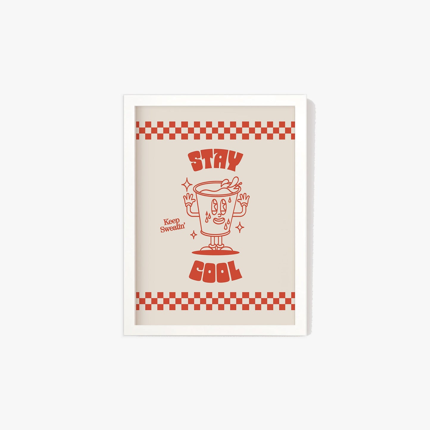 Retro Stay Cool Print