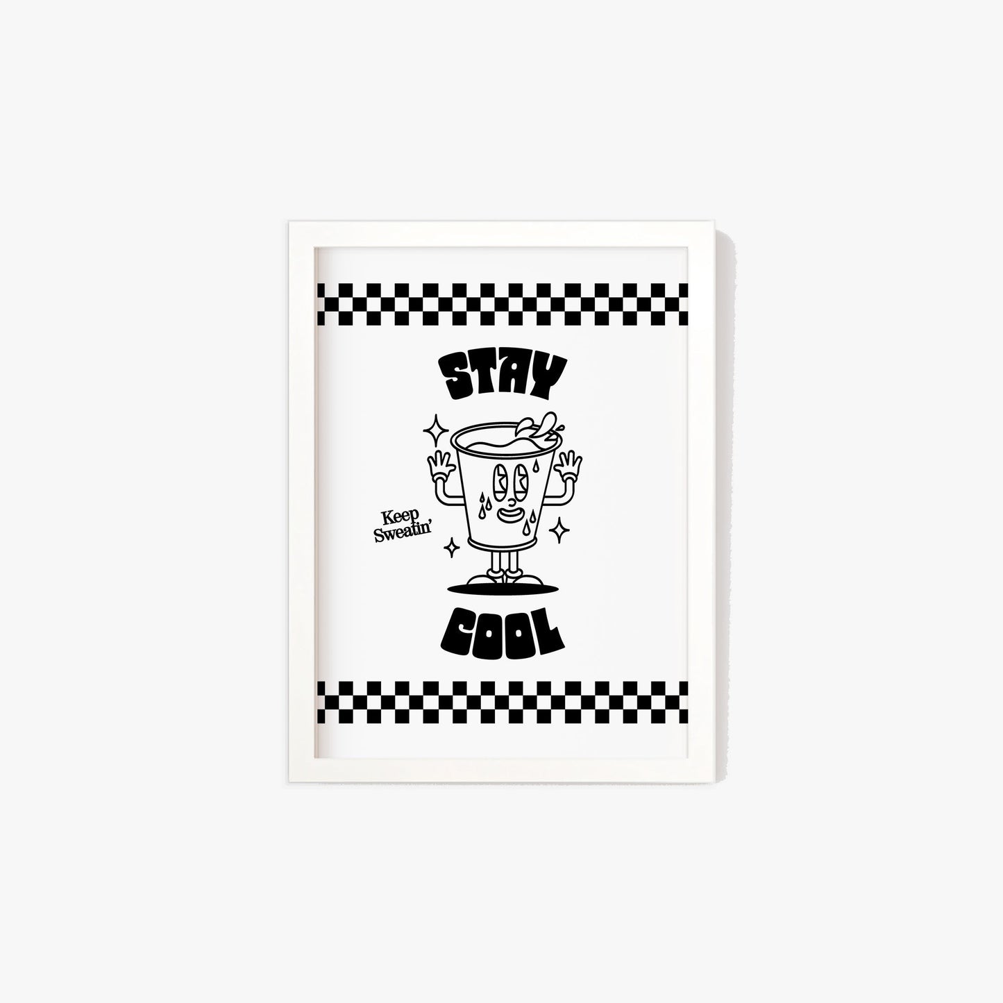 Retro Stay Cool Print