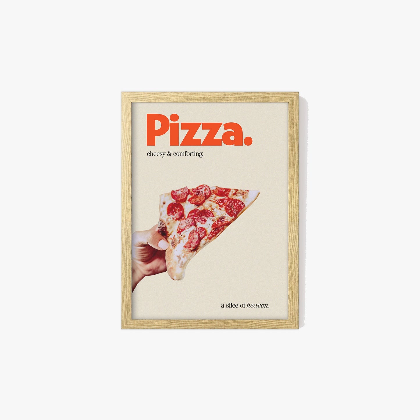 Retro Pizza Kitchen Print