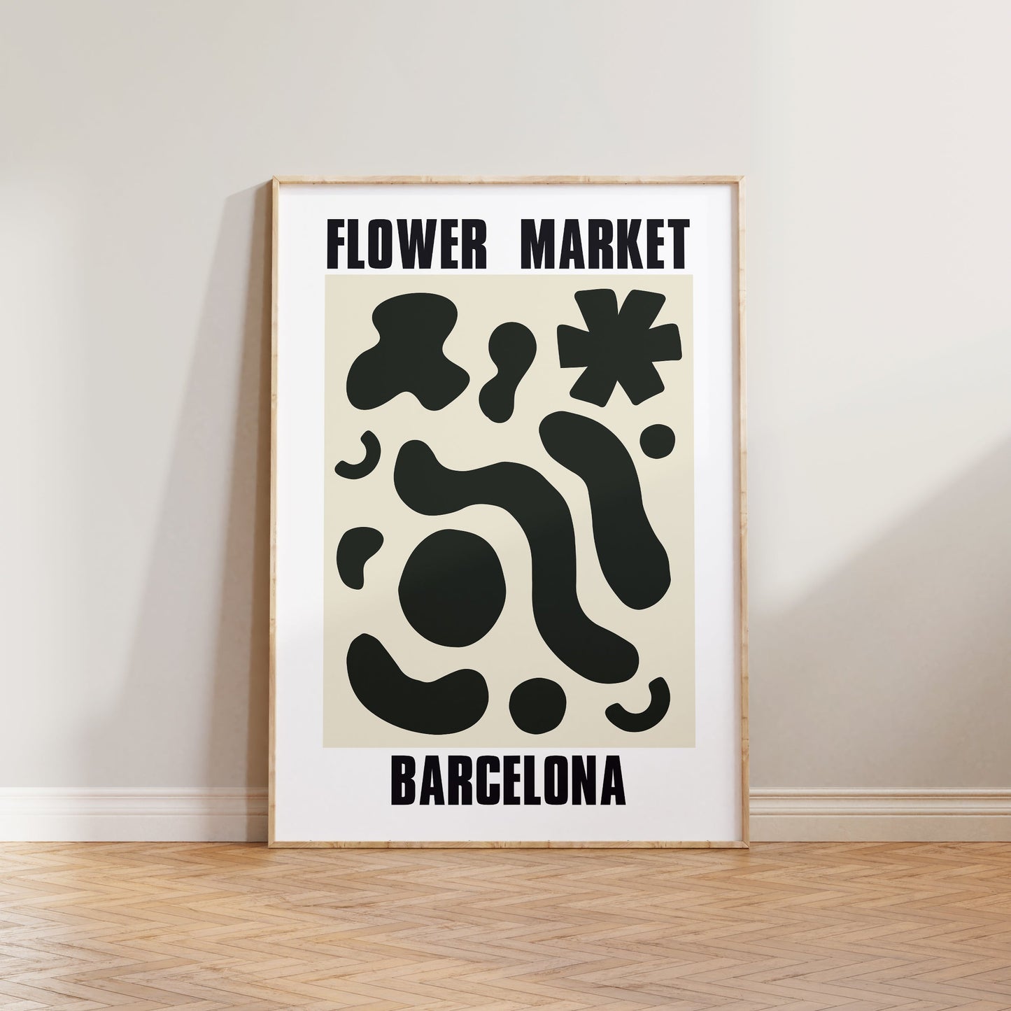 Flower Market Barcelona Print