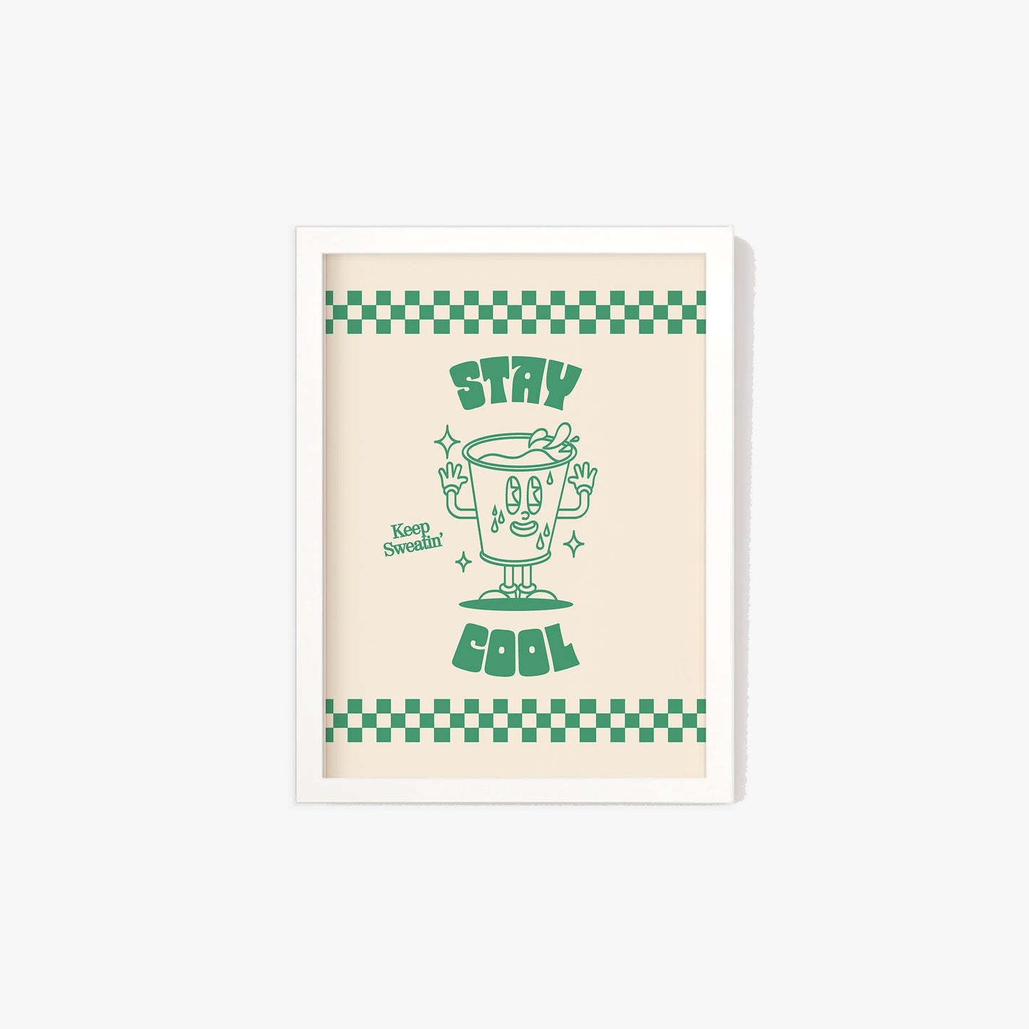 Retro Stay Cool Print