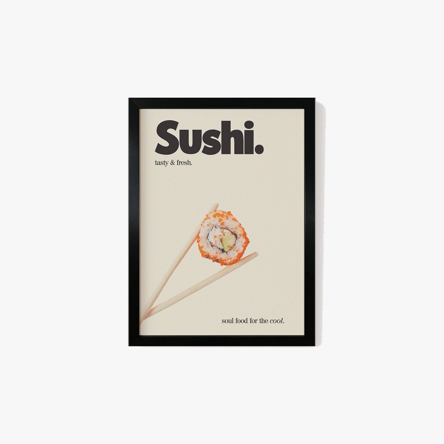 Retro Sushi Print