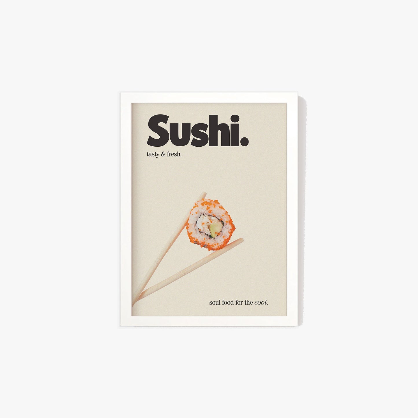 Retro Sushi Print