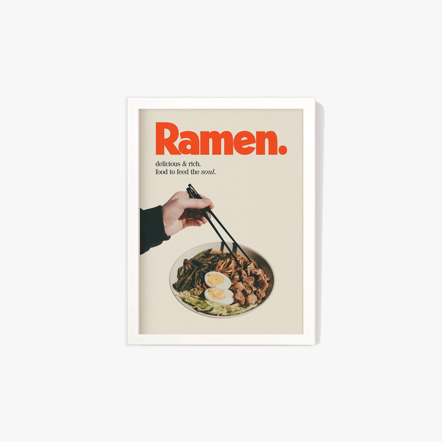 Retro Ramen Print