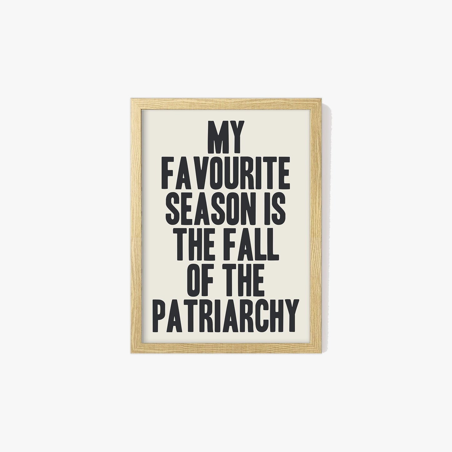 Fall Of The Patriarchy Print