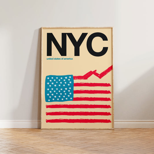 NYC Travel Print