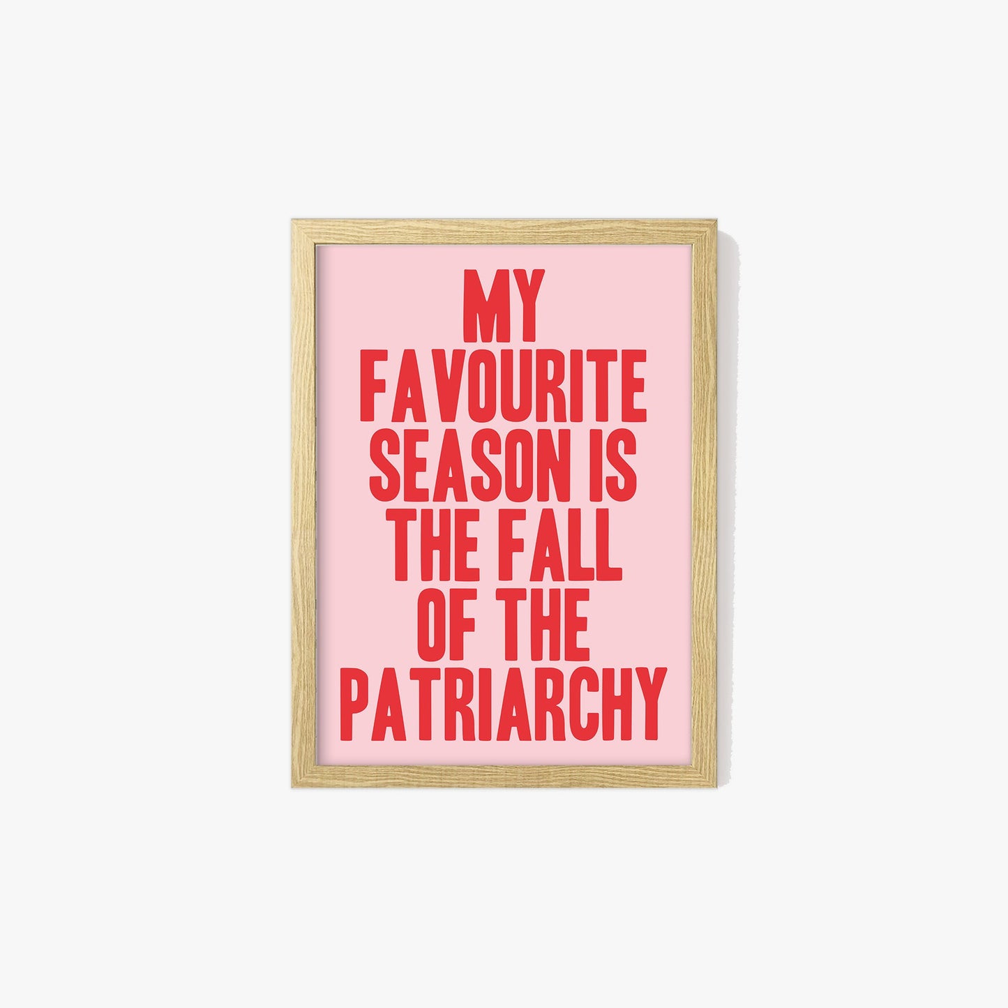 Fall Of The Patriarchy Print