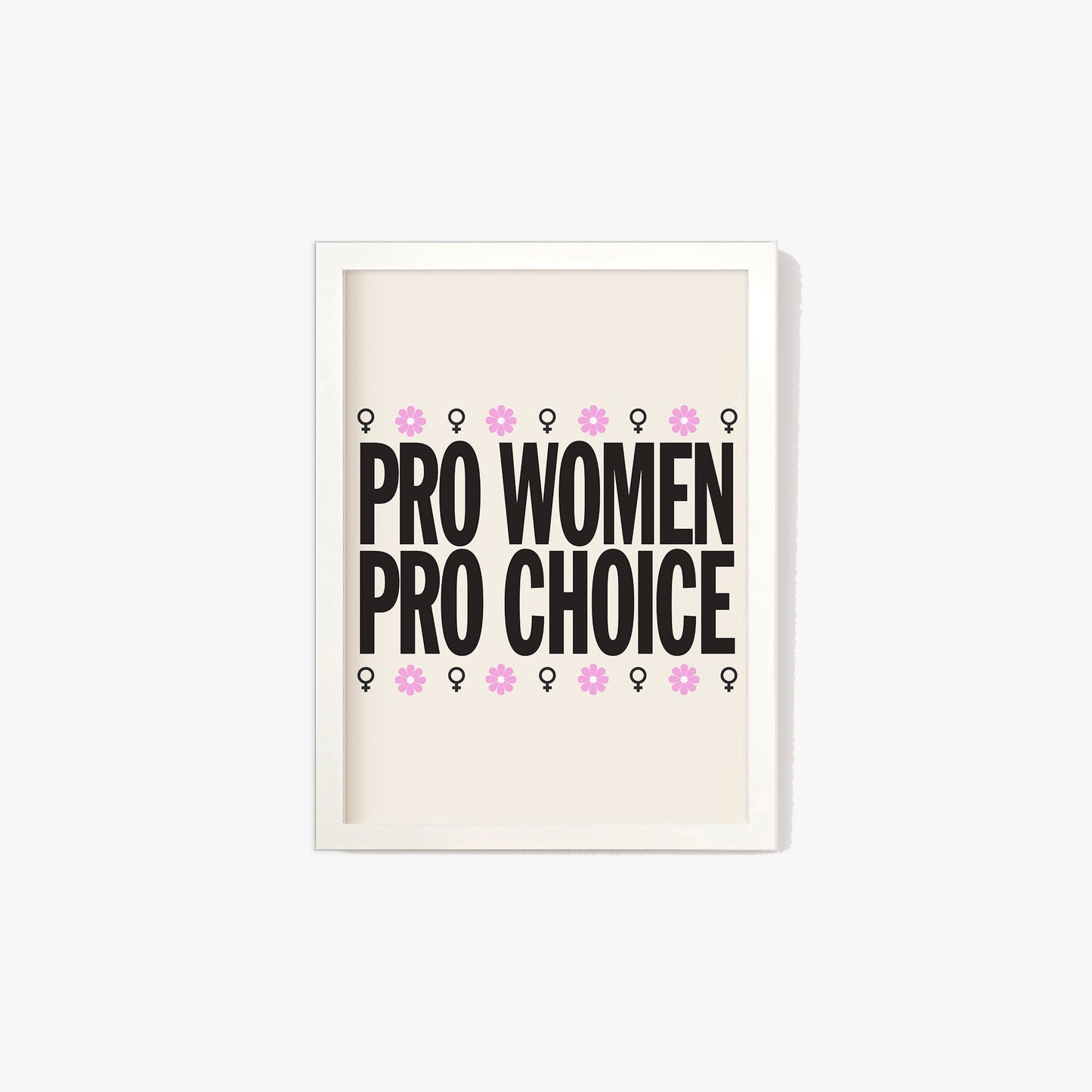 Pro Women Pro Choice Print