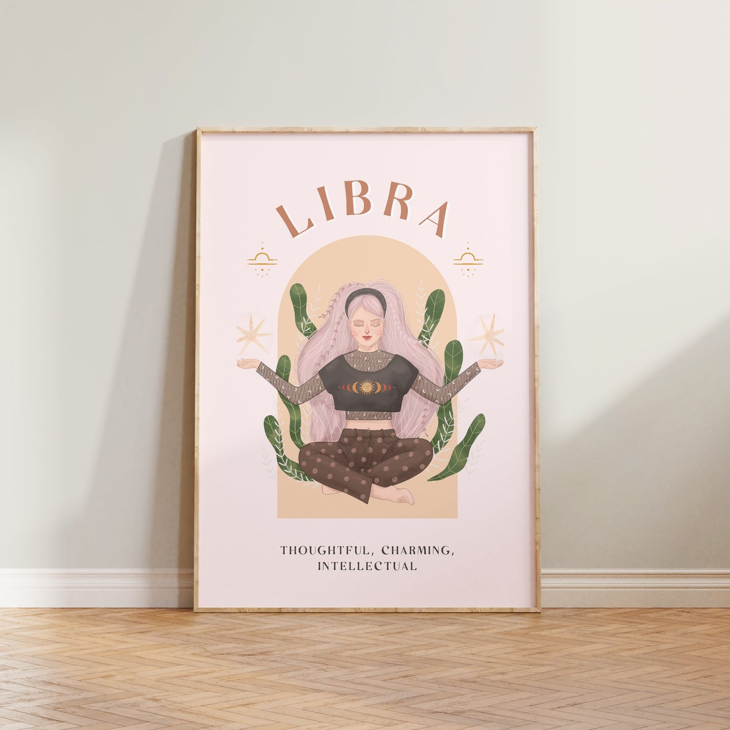 Libra Illustration Print