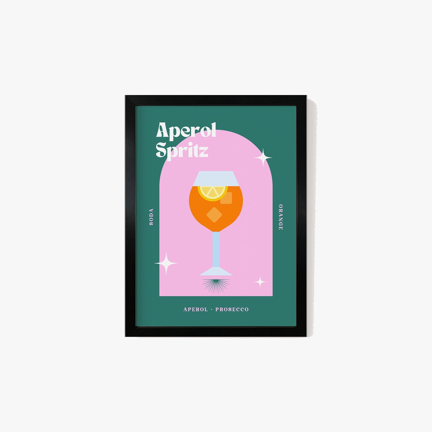 Retro Aperol Spritz Print