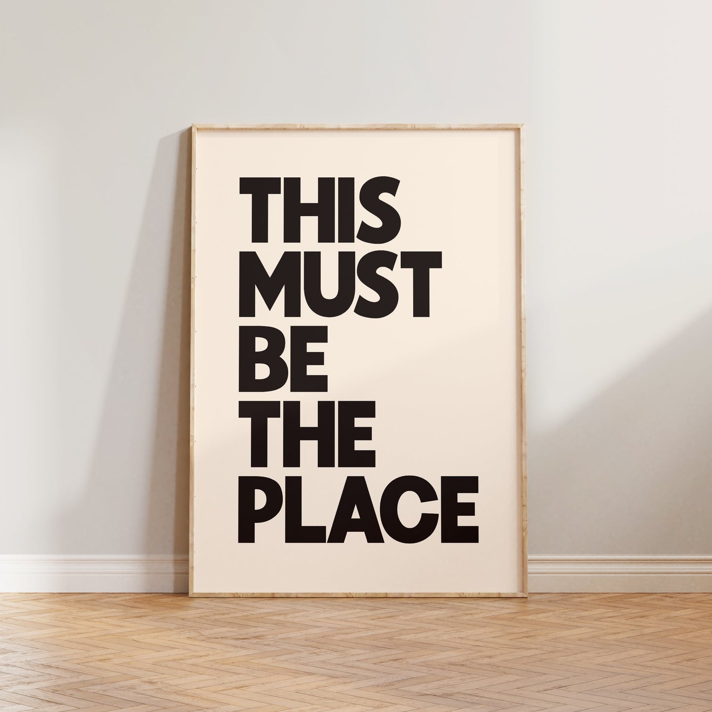 This Must Be The Place Print