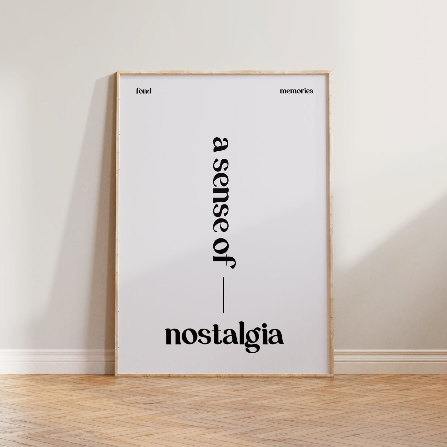 A Sense Of Nostalgia Print