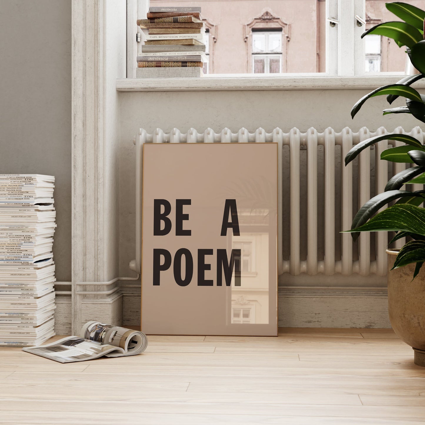 Be A Poem Print