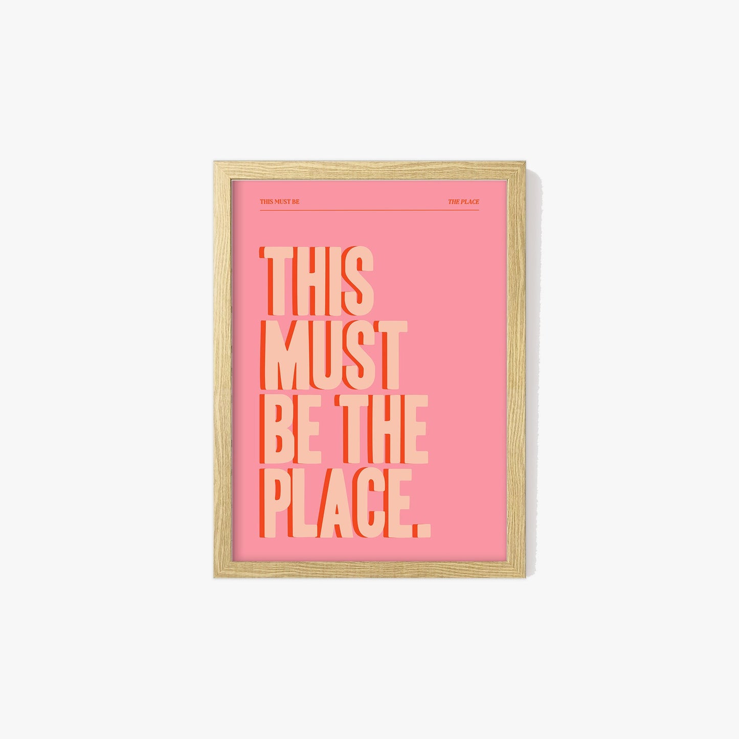 This Must Be The Place Print #2