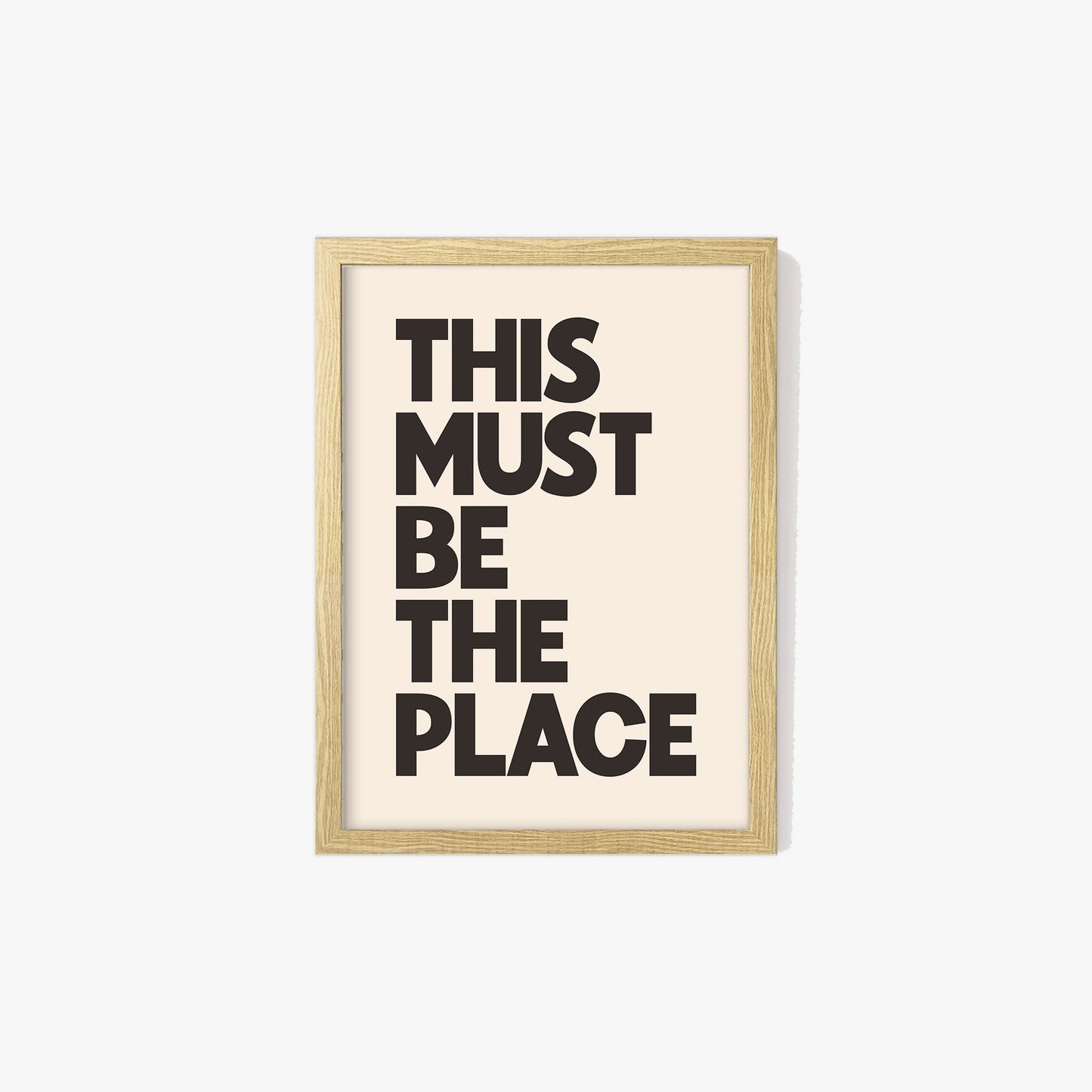 This Must Be The Place Print