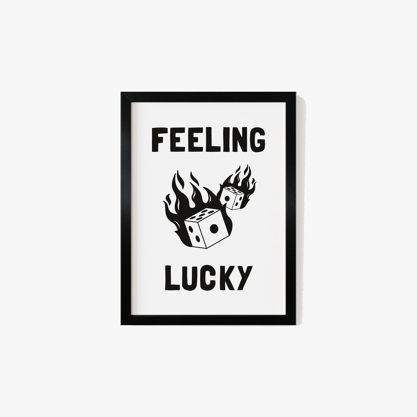 Feeling Lucky Print