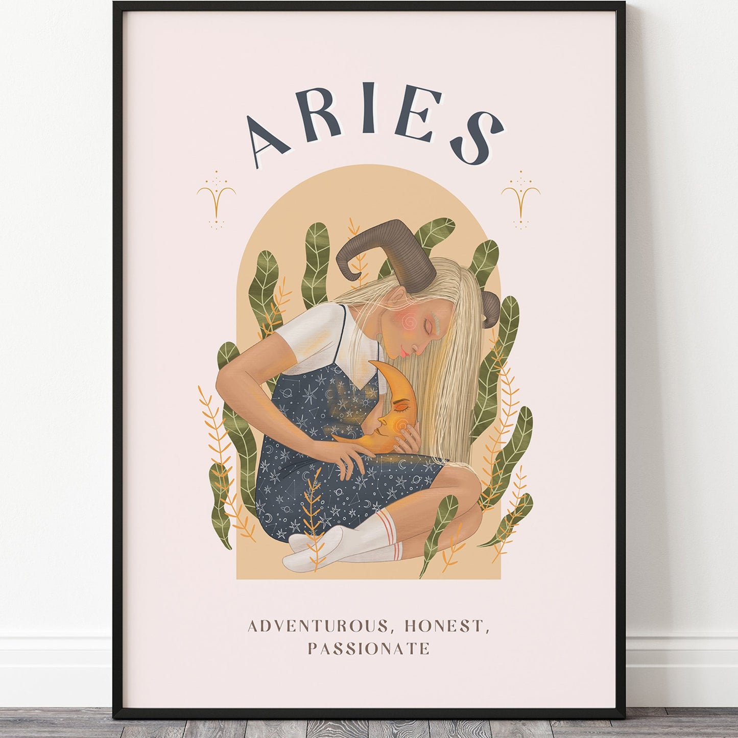 Aries Illustrated Print