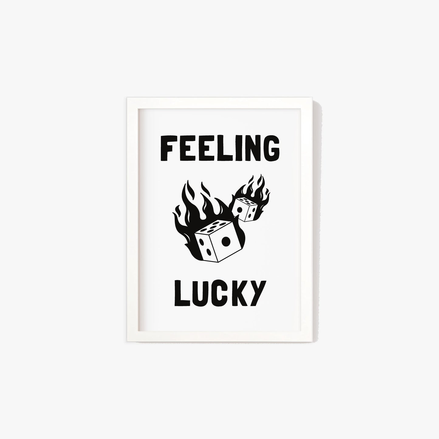 Feeling Lucky Print