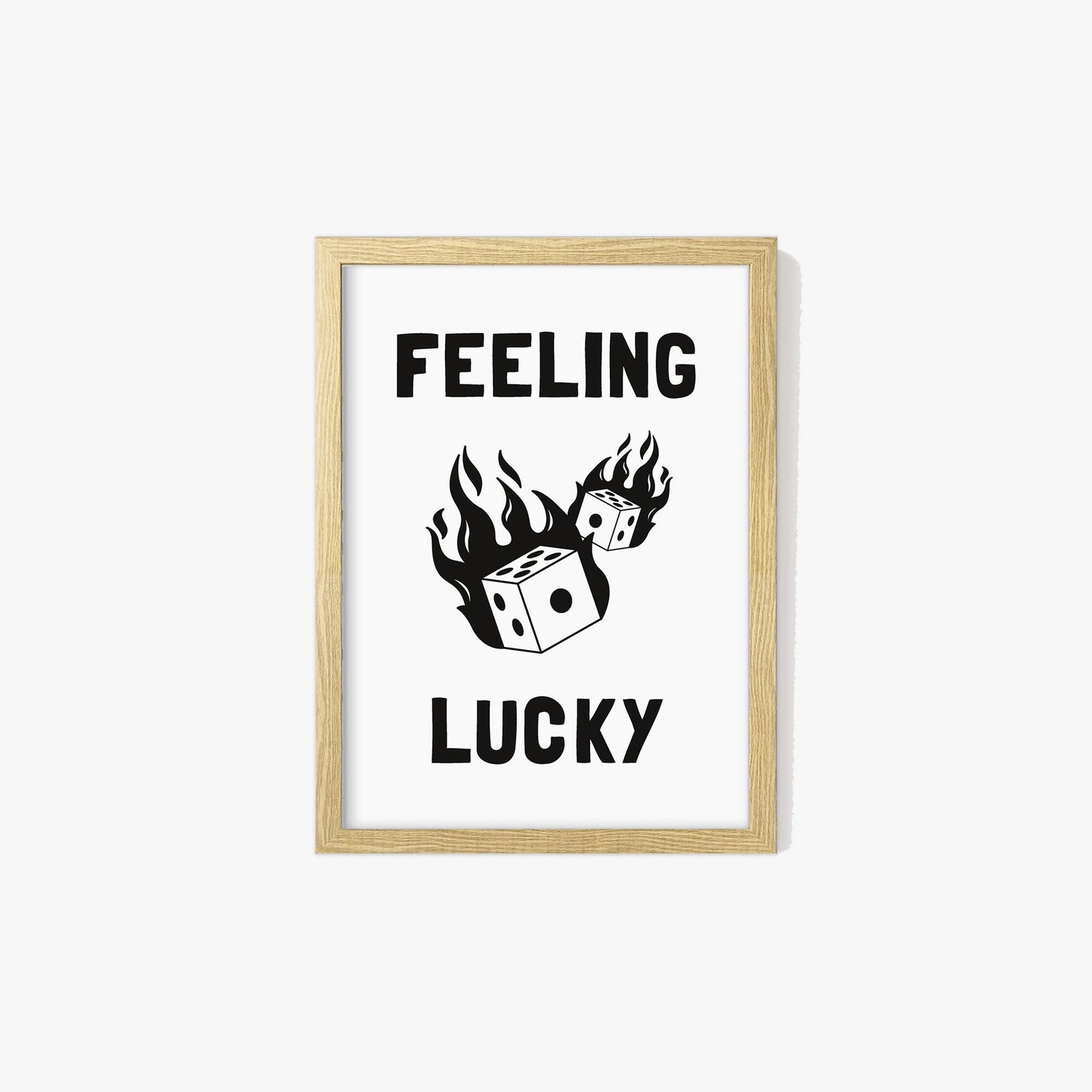 Feeling Lucky Print