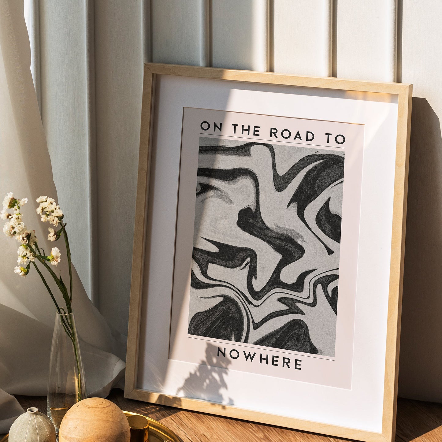 On The Road To Nowhere Print