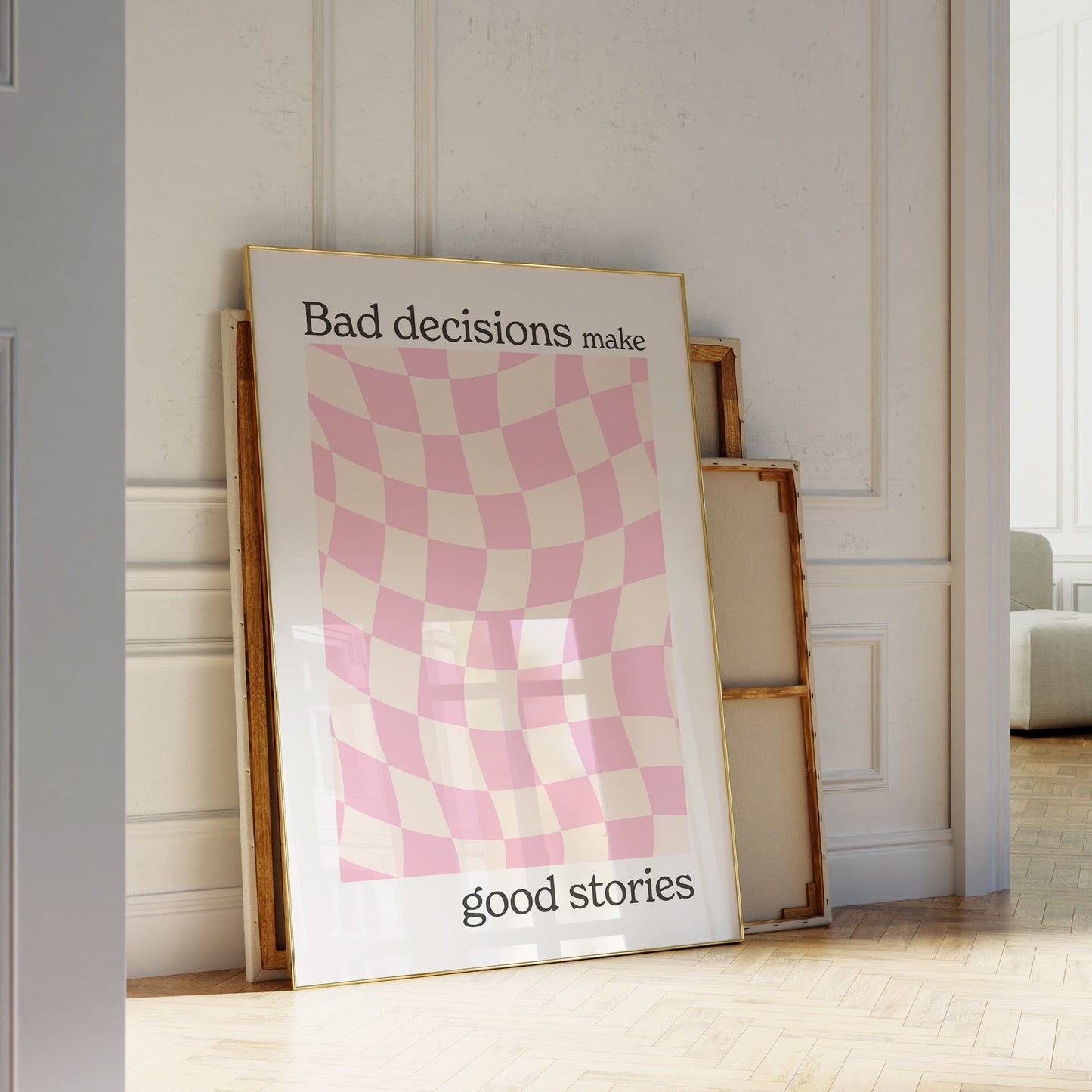 Bad Decisions Make Good Stories Print